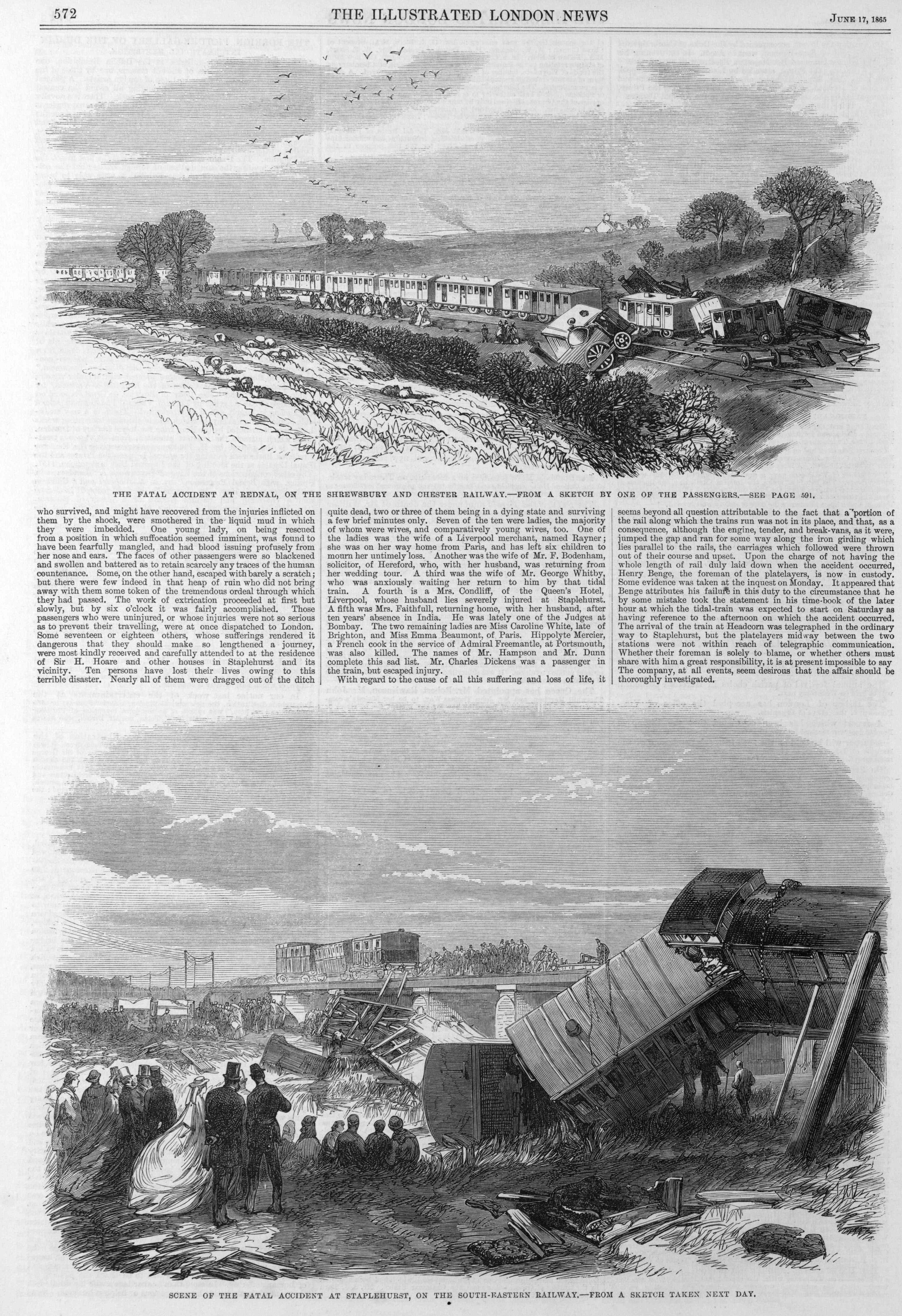 Staplehurst rail accident